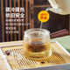 Yaji side handle pot hammer pattern boiling and filtering tea set heat-resistant glass teapot boiling teapot high temperature resistant teapot 600ml