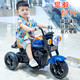 Xiaolegou children's electric motorcycle tricycle for boys and girls baby battery car for children to sit on and charge remote control toy car Harley light green 12v dual drive + remote control + early education