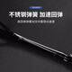Jingxianju Automatic Umbrella Large Reinforced Thickened Strong Wind-Resistant Umbrella Fully Automatic Super Shade Men's Sun Umbrella Rain or Shine [Noble Black] Fully Automatic Enlargement - 10 Ribs