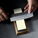 Sanbonsheng whetstone, special sharpening tool for household kitchen knives, imported from Japan, high-precision fine-grained whetstone, non-slip wooden seat, double-sided whetstone 1000#/3000#
