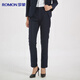 Lomon trousers women's four-season business casual high-waist stretch suit long trousers straight formal wear professional overalls for women