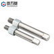 Guwanji stainless steel self-tapping screw insert tool brace sheath installation wrench carbon steel brace thread protector fastener collection M2x0.4 stainless steel