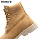 Timberland添柏岚女鞋马丁靴秋冬户外徒步防泼水皮革耐磨厚底高帮靴A245E A245E231/小麦色 37