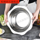 Baichao 304 thickened stainless steel hot pot basin Yuanyang pot induction cooker hot pot special pot household commercial octagonal basin with lid 1 inch octagonal flat bottom * clear soup-hot pot (medium 28#CM extra thick about 3 people