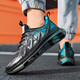 
PATAL VIETON Coconut Men's Shoes Spring and Autumn Mesh New Summer Sports and Casual Running Men's High-Enhanced and Versatile Daddy's Trendy Shoes Men Black and Green TK757 42