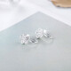 Crystal ear clips for women without piercings, 925 silver ear bone clips for one week, earrings and earrings, birthday gifts for girlfriends and wives, Tianku Starry Ear Clip Set T403