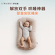 Comfortable newborn bionic bed removable crib baby anti-pressure portable bed-in-bed lotus root powder 6-12 months