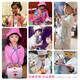 Simulation little doctor toy set girl wooden box plays nurse boy plays house children's stethoscope color color box - 5-piece set of clinic visits