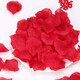 Hua Junyu simulated rose petals proposal, wedding room layout, hand-sprinkled flowers decoration, wedding sprinkled petals, romantic confession layout supplies, rose petals 1000 pieces pink