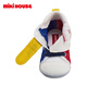 MIKIHOUSE Shopping mall same style Japanese-made double-layer mesh summer breathable toddler sandals for boys and girls, non-slip and breathable, red and yellow, one section 12 (suitable for feet 11.5cm long) one section