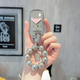 Paiqin eignet sich für 24 Galaxy L7 Key Set Galaxy L6 Car Women Galaxy E8 Full-Inclusive-Schutzhülle E5 Herren Mode E-Style [elektro-plattiert Silber] + Silber Bogenaufkleber + Silber
