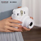 FUJIFILM instax mini12 instant camera 3-inch photo paper one-shot travel camera gift box jasmine white image flower room set ~ including camera bag + photo album + photo frame photo paper combination package 1 including standard + 20 pieces of white edge photo paper + peripheral accessories