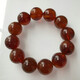 Dingfei Myanmar Amber Men Domineering Brown Red Amber 19mm Beeswax Raw Stone Bracelet No Optimization Picture Color