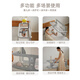 Leeeeevee deer crib middle bed portable anti-pressure bed bed newborn baby bed folding bed bed guardrail anti-fall and collision upgraded version free mosquito net with order Mia Gray