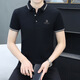 ZZANG/INS LIGHT LUXURY High-End Brand Polo Camiseta de manga corta Summer Summer NUEVA Camiseta suelta Lapa suelta Top A12356M Apricot Color XL (recomendado 130-145Jin [Jin equivale a 0.5 kg])