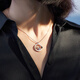 Chopard star necklace pendant 18k gold women sun moon stars diamond jewelry happy diamond new year gift 18k rose gold