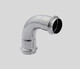 Jinniu Pipe Industry Stainless Steel Double Pressure 90 Elbow Specifications DN50 Material 304 Light Gray DN50 304 Stainless Steel