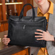 Golf (GOLF) business briefcase men's soft leather handbag 15.6/16 inch computer bag office business trip shoulder crossbody bag
