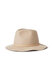 BRIXTON Men's Wool Felt Mid-Brim Fedora Hat Retro Outdoor All-Season Light Brown X Large Size