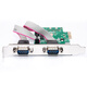 Capricorn MOGE PCI-E serial port card computer COM port expansion card pcie to RS232 industrial computer 9-pin adapter card MC2322