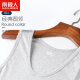 Nanjiren men's vest men's pure cotton sports hurdle vest fitness sweat-absorbent bottoming shirt middle-aged and elderly undershirt 2XL