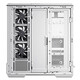 Patriot Star Canlan Dalan Sea View Room Chassis Dual 360 water-cooled non-A-pillar panoramic side-transparent desktop computer mainframe supports ATX back-plug/vertical-mounted graphics card white + Aurora ARGB fans (4 front and 6 reverse)