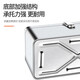 Arrizo stainless steel tool box storage box electrician household storage box car portable metal tool box large size