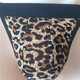 Private Shang Men's Leopard Print Briefs Sexy T-Pants Temptation T-Pants Large Elasticity One Size 170Jin Jin is equal to 0.5kg within