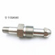 
XMSJ316 cylinder valve joint Cylinder conversion joint CGA180 CGA580 CGA330 CGA320 nitrogen hydrogen CGA679 inner wire reverse teeth-1/4NPT outer wire