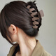 Chimera (CHIMERA) versatile hair clip for women to go out with hair on the back of the head, large shark clip, hair clip, frosted wave clip