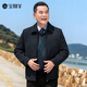 Baocai Sheep Dad's Woolen Jacket Men's Spring and Autumn Lapel Thick Business Cadre Service Executive Jacket Middle-aged and Elderly Clothes