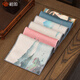 Tanyuan tea towel absorbs water, high-end thickened painted Zen cotton and linen tea mat coaster pot cloth tablecloth tea towel tea towel cloth painted Zen tea towel spring