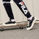 FILA FUSION men's shoes POP canvas shoes trendy brand men's trendy sneakers street shooting sports casual shoes for men black-BK 41
