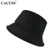 CACUSS hat for men and women in spring, UV protection, fisherman's hat, couple's sun protection sun hat, summer outdoor black large