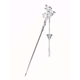 Laohuangxiang Twelve Flower Gods sterling silver 999 hairpin for women ancient style hairpin Hanfu cheongsam cheongsam birthday gift for girls S999 January plum blossom hairpin