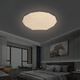 Weihuo Starry Sky Ceiling Lamp Cross-border Round Diamond Ceiling Lamp Simple Bedroom Living Room Balcony LED Ceiling Lamp 30CM White Light-24w Diamond Starry Sky Style