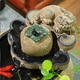 Hanyuntang Chinese-style living room tea room desktop flowing water ornaments circulating water office water system landscape decoration gifts S179-1 Shishi Ruyi desktop flowing water type A
