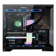 AMD Ryzen R9 9950X assembly computer host RX9070XT/RTX5080 gaming e-sports host modeling rendering design 4K editing desktop computer DIY assembly machine R9 9950X+32GB+1TB configuration one single host