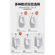 Jingguan-Uration Wand Hanges Wandmontierte Induktion Integrierte Split Multifunktion intelligentes Urin Haushalt öffentlich Keramik-Urin-Eimer 838 Modell A Wall Row + Haken + Dock-Eingangswand