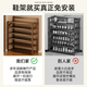 Zhushanxia Dormitory Shoe Rack Home Door Multi-layer Installation-free Shoe Cabinet Floor-standing Storage Rack Simple Storage Cabinet for Shoes in the Living Room No Installation Reinforcement Upgrade Camellia Color 4 Layers 50cm Long