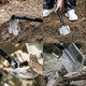Jiyu Lianchuang multifunctional outdoor engineering shovel folding camping military shovel multifunctional outdoor survival tool 4-section King Kong military shovel-83M