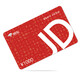 Jingdong E Card Classic Card 1,000 yuan (physical card) gift gift card/official authentic/shopping card/pickup card/employee benefits/business gifts/prizes