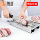 Shandao cut chicken feet, duck feet and duck head with cutter, machine cut yellow peach, betel nut knife cut chicken feet in half, split cutter with cutter, chicken feet guillotine