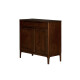 NITORI home furniture solid wood storage cabinet sideboard kitchen living room cabinet VIC/VIC 2 dark brown 90