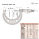 Mitutoyo outer diameter micrometer high precision spiral micrometer centimeter imported from Japan 103-129/0-25/0.001/ 2 m