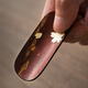 Tonghe imported from Japan Yamazakura tea spoon Japanese tea ceremony accessories tea shovel handmade high-end cherry blossom wooden spoon Yamazakura tea spoon (Sakura)