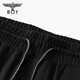 BOY LONDON trendy brand casual pants, unisex style, summer, light, fashionable, casual design, high street trousers N15005, black s
