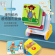 Liebe Baby Liebe und veränderbares Tragen Passwort -Brettspiels Kinderraum Denkweise Logik Imagination Jungen und Mädchen Farbstufen, um das Ankleiden von Spielzeug -Farb -Matching -Spielzeugen zu ändern (6623)