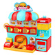 Beizhilu New Happy Burger Shop Toy Bakery Xiaoling Playing House Superman Machine de bebidas Agua eléctrica Cainifang 9901