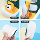 Tombeck baby toddler shoes spring cartoon shoes non-slip non-slip soft sole infant shoes girls spring shoes cartoon eye yellow (winter style plus velvet)) 17 (inner length 13cm) suitable for feet 12.5CM